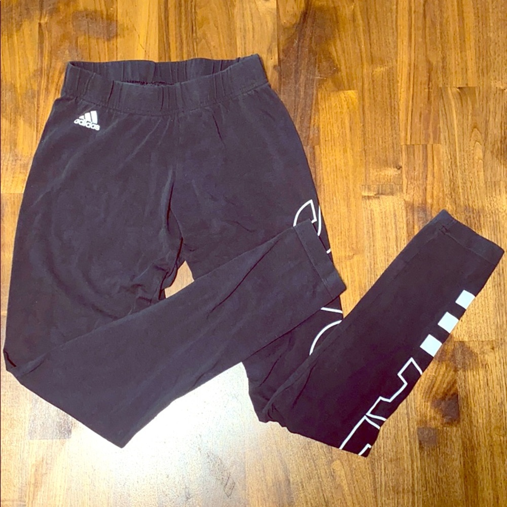 Adidas sweatpant leggings, XS